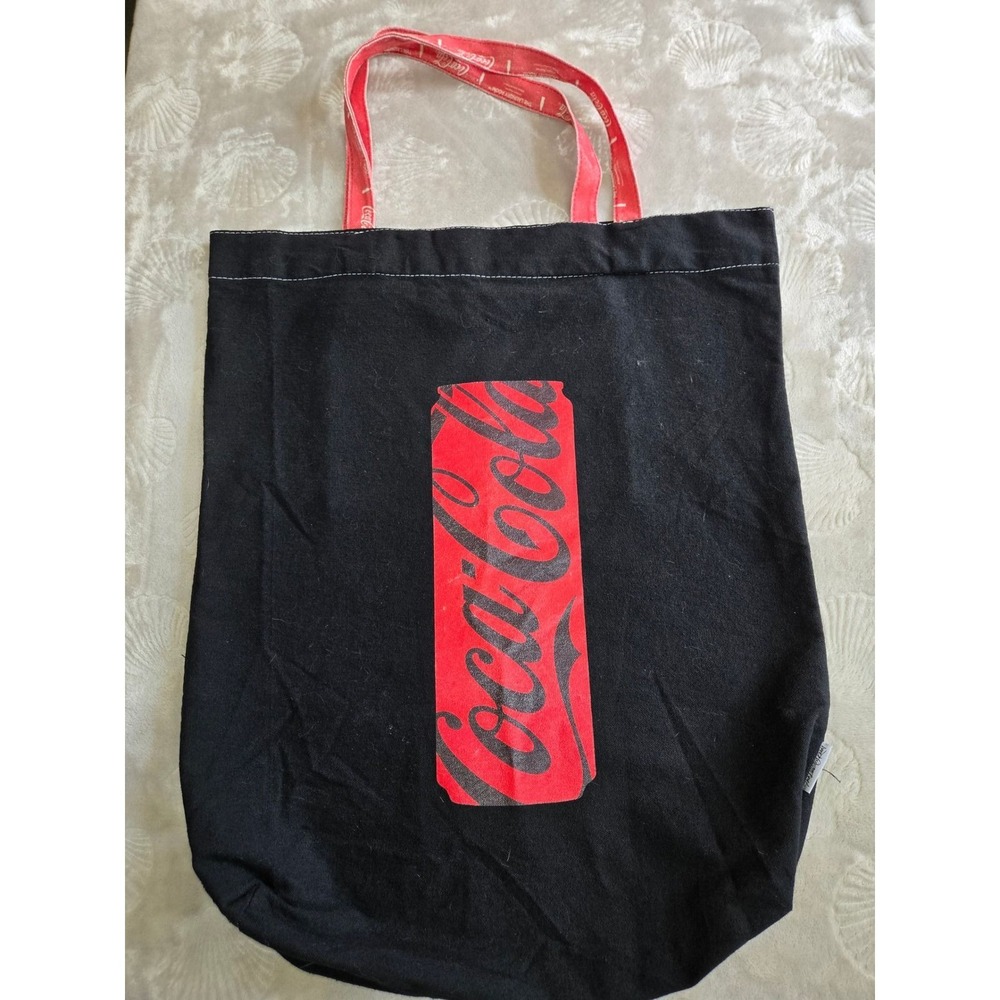 The Laundry Room Coca-Cola Canvas Laundry Bag Tote Black Welcome To The Family